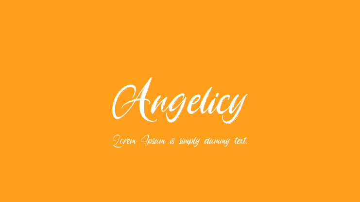 Angelicy Font