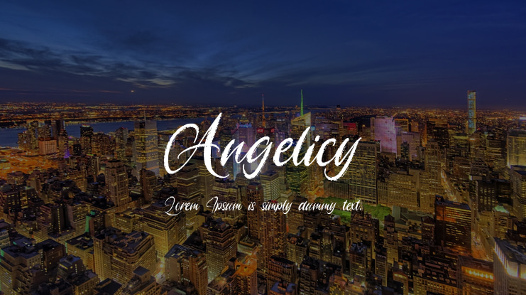 Angelicy Font