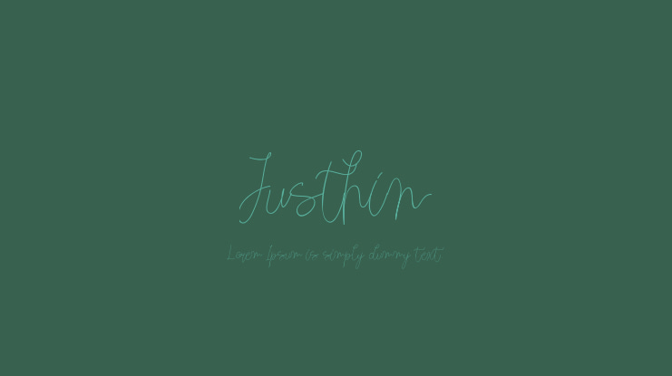 Justhin Font