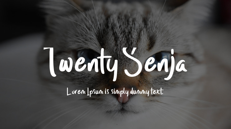 Twenty Senja Font