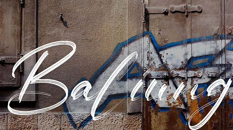 Baliung Font