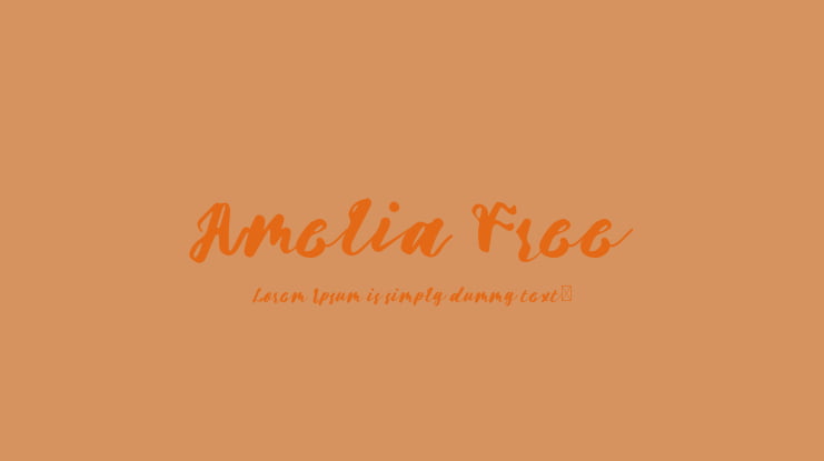 Amelia Free Font