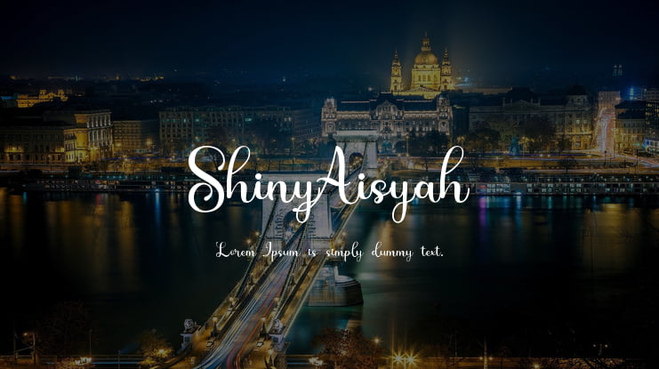 ShinyAisyah Font