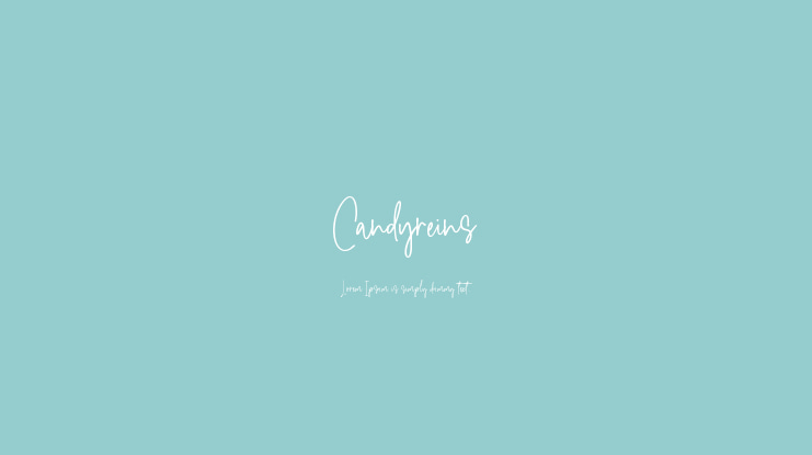 Candyreins Font