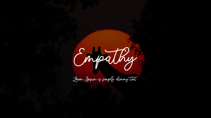 Empathy Font Family