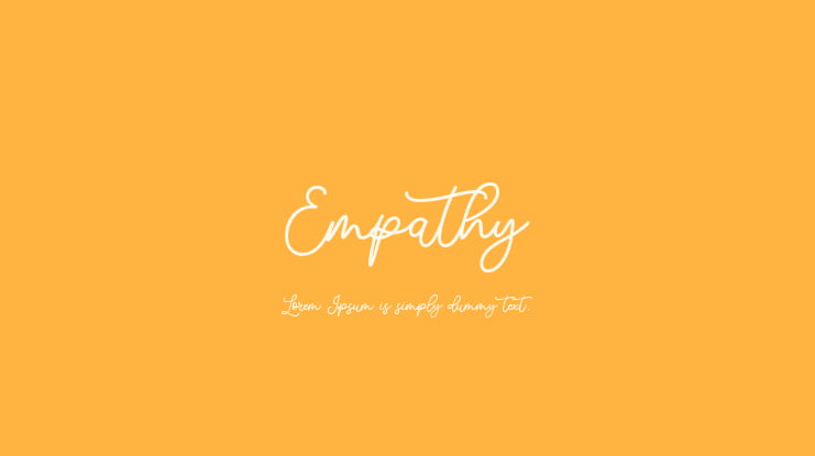 Empathy Font Family