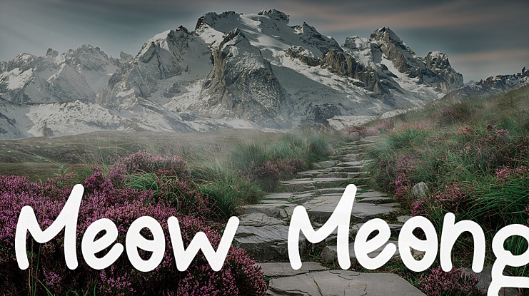 Meow Meong Font
