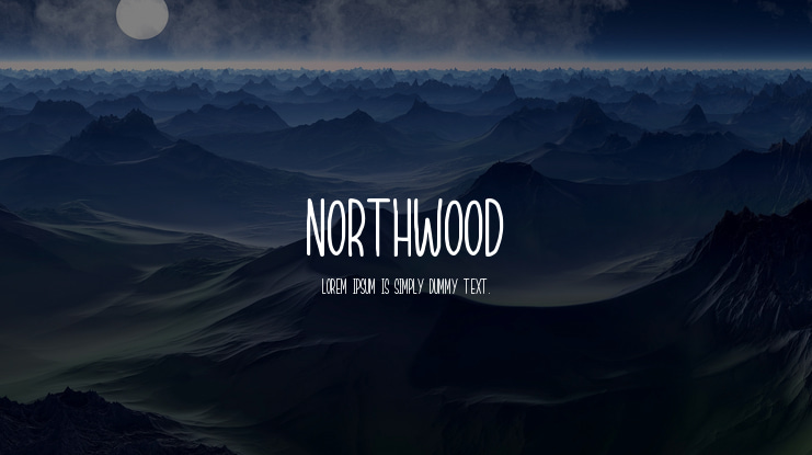 NORTHWOOD Font