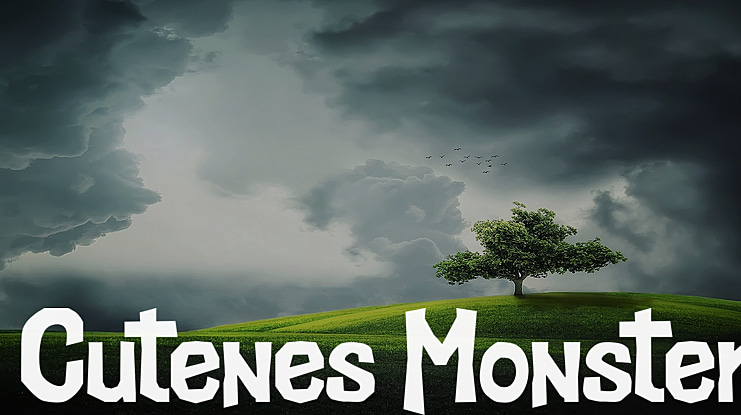 Cutenes Monster Font