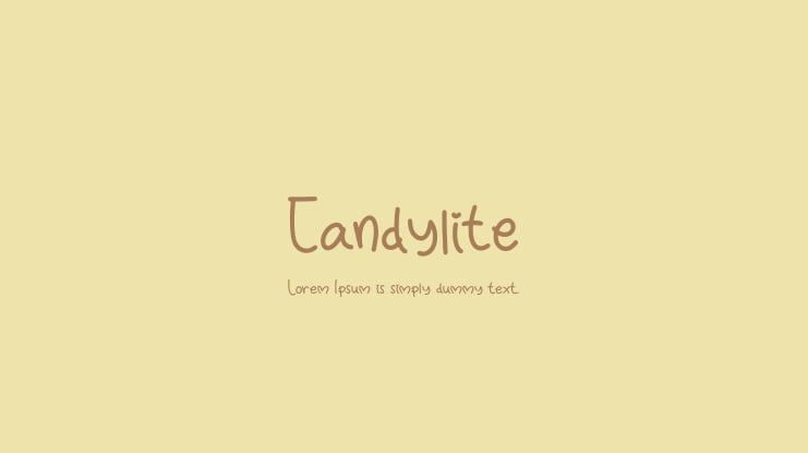 Candylite Font