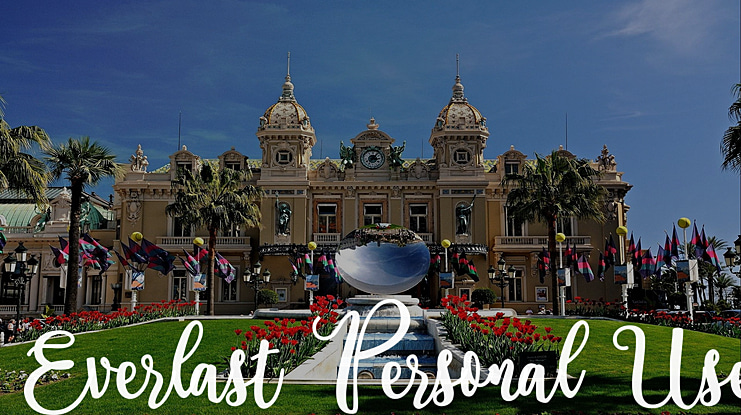 Everlast Personal Use Font