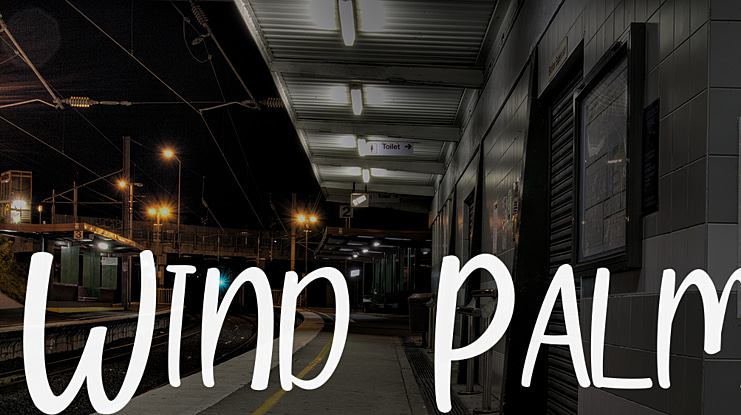 Wind Palm Font