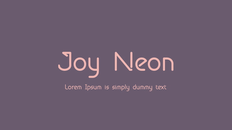 Download Free Joy Neon Font Family Download Free For Desktop Webfont Fonts Typography