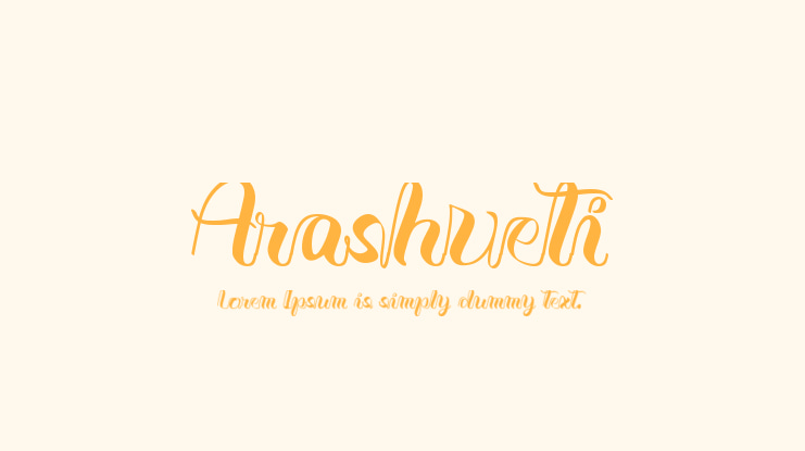 Arashveti Font