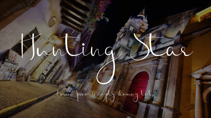 Hunting Star Font