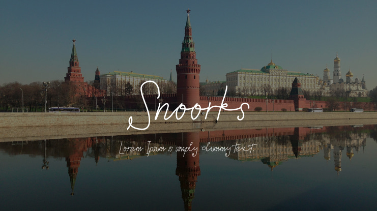 Snoorks Font