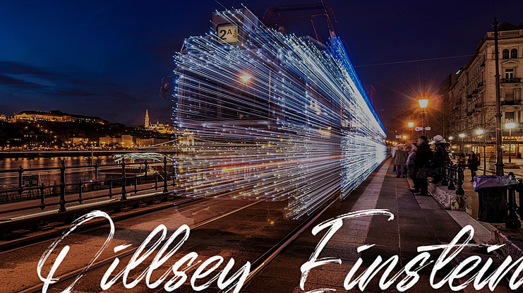 Qillsey Einstein Font