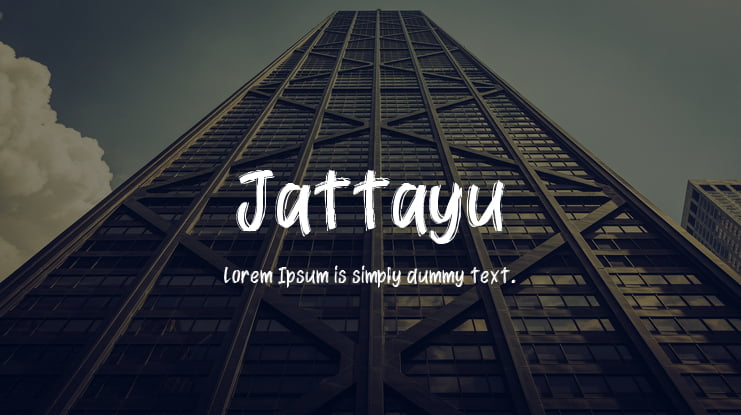 Jattayu Font