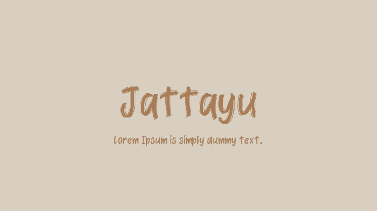 Jattayu Font