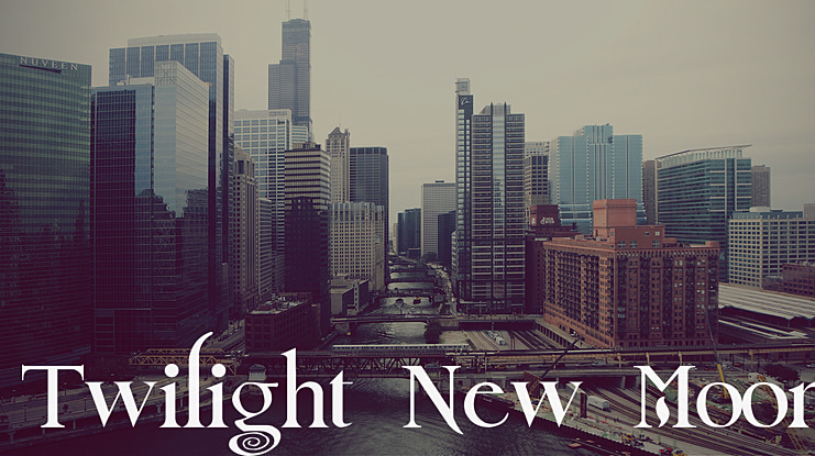 Twilight New Moon Font