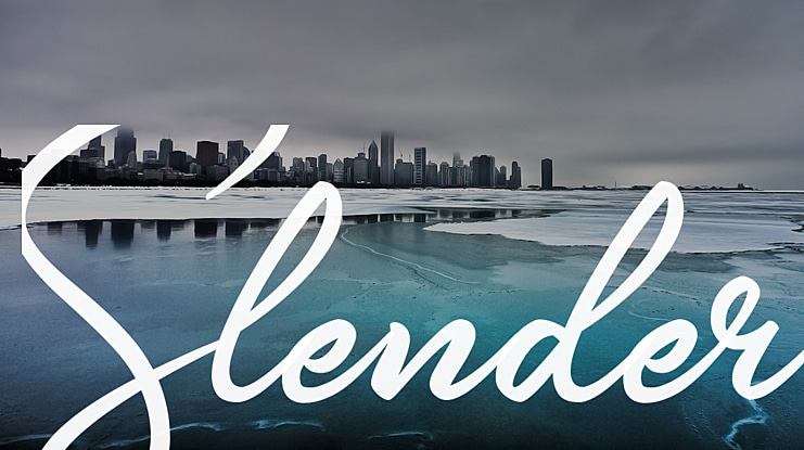 Slender Font