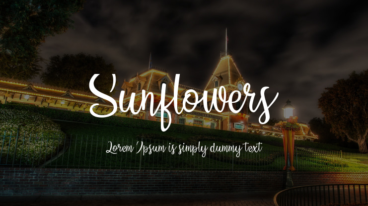 Sunflowers Font Family