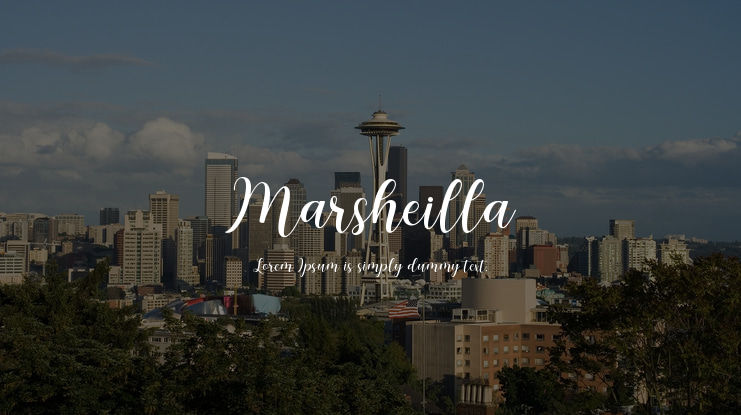 Marsheilla Font