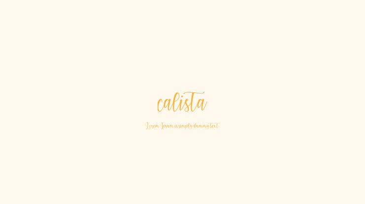 calista Font