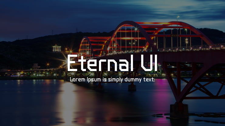 Eternal UI Font Family