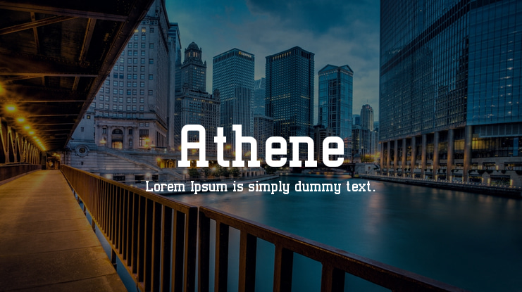 Athene Font