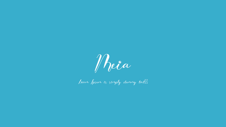 Meia Font