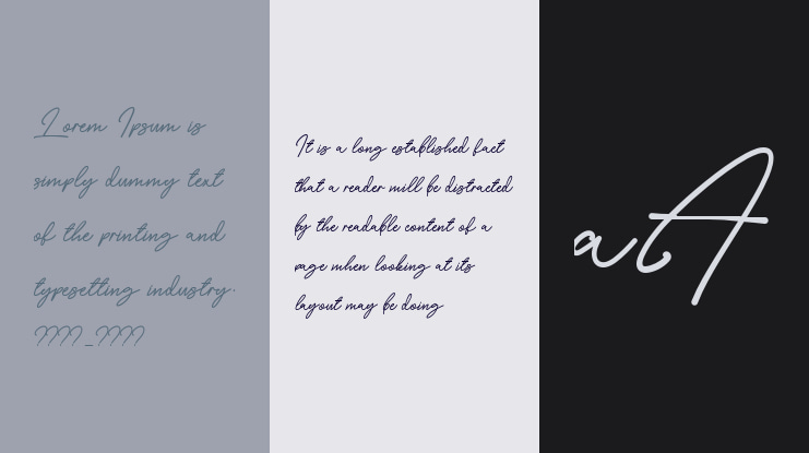 Costella Signature Font