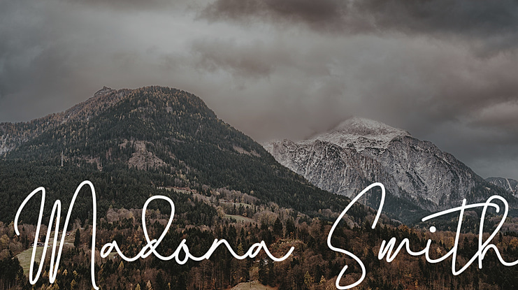 Madona Smith Font