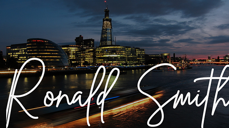 Ronald Smith Font