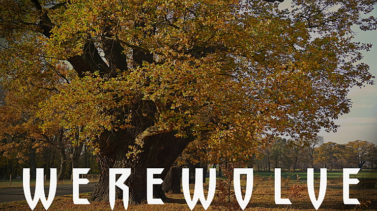 werewolves Font