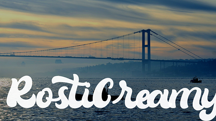 RostiCreamy Font