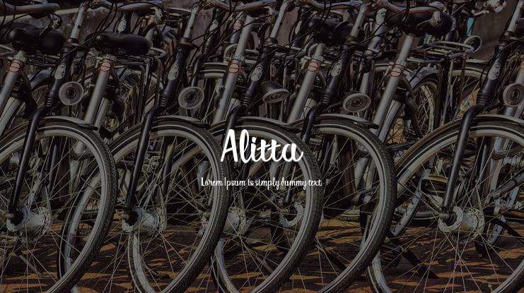 Alitta Font