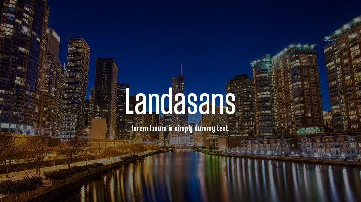 Landasans Font Family