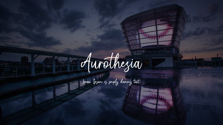Aurothesia Font