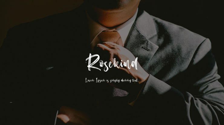 Rosekind Font