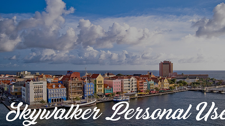 Skywalker Personal Use Font