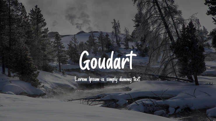 Goudart Font