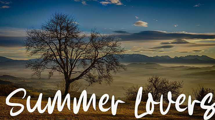 Summer Lovers Font Family