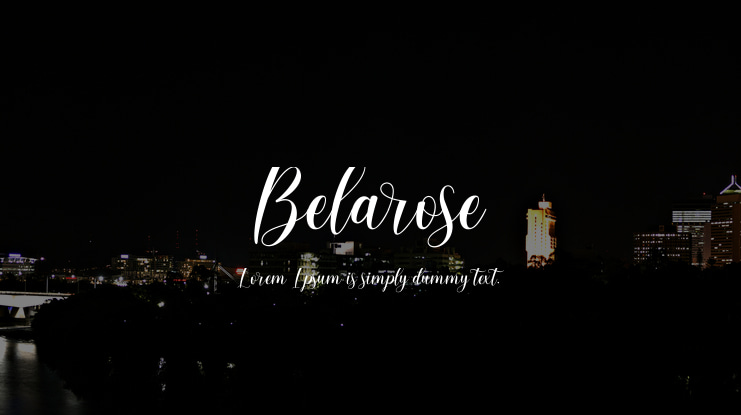 Belarose Font