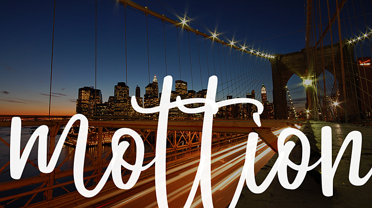 mottion Font
