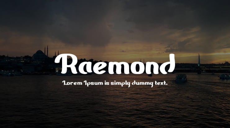 Raemond Font