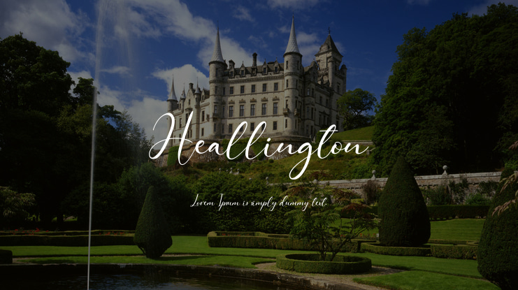 Heallington Font Family