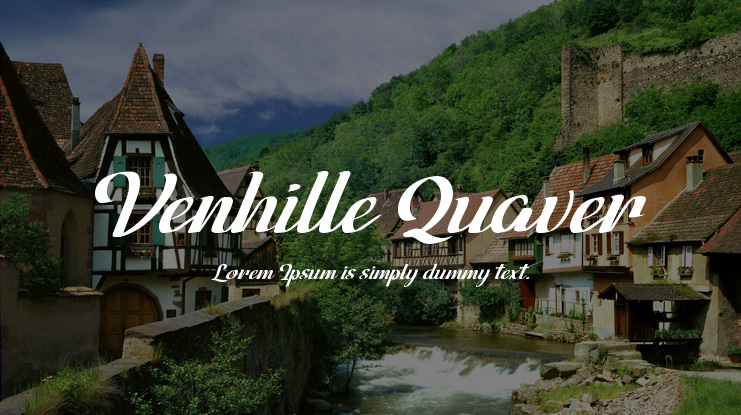 Venhille Quaver Font