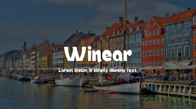Winear Font
