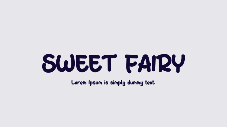 SWEET FAIRY Font